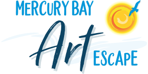 Mercury Bay Art Escape Banner